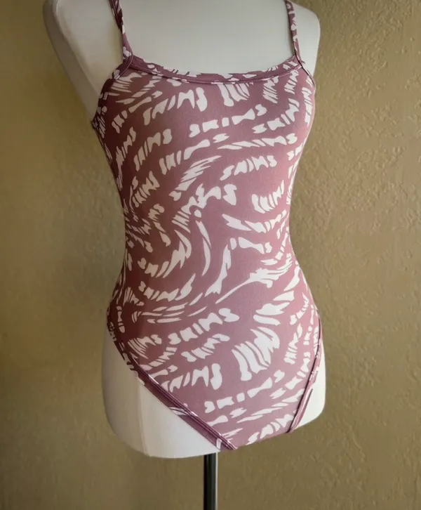 SKIMS Summer Mesh Bodysuit Lilac Swirl Size Small NWT - Image 6