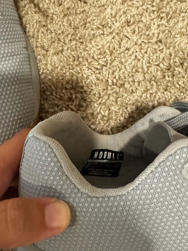 NOBULL Gray Gum Sole Training Shoes - Image 8