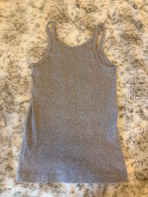 John Galt Brandy Melville Dallas Tank - Gray - Image 4