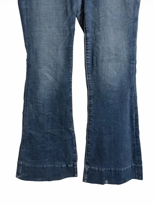 American Eagle Outfitters Indigo Flare Wide-Leg Jeans - Image 2