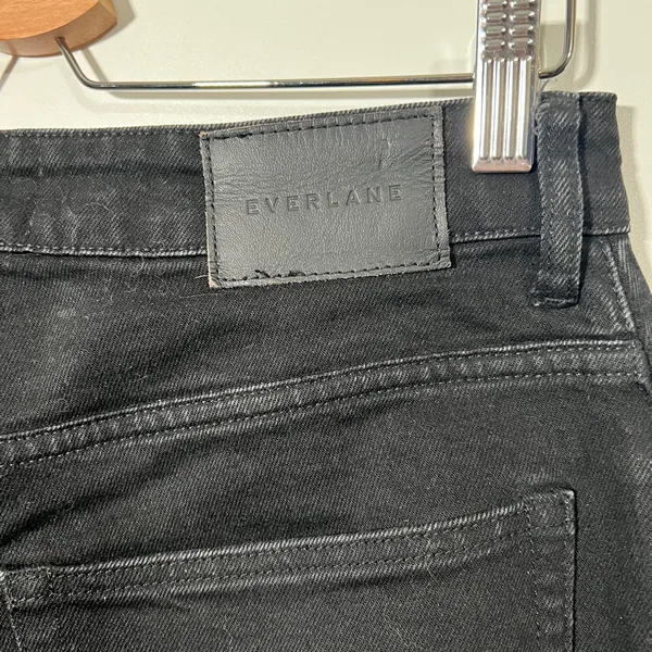 Everlane The Curvy Way-High Jean in Black Size 29 Regular - Image 6