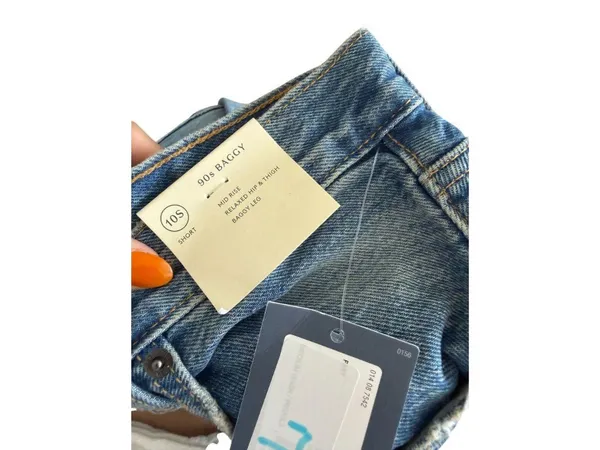 UNIVERSAL THREAD 90s Baggy Jeans Size 10 Short NEW NWT - Image 8