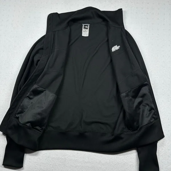 The North Face Women’s Medium Black Full Zip Fleece Jacket TKA 100 Lightweight - Image 2