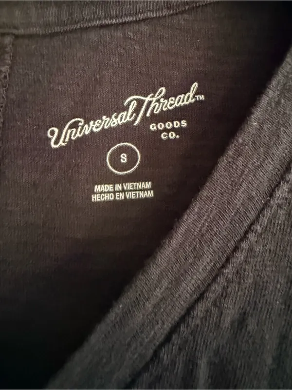 Universal Thread Black Maxi Dress V-Neck - Image 3