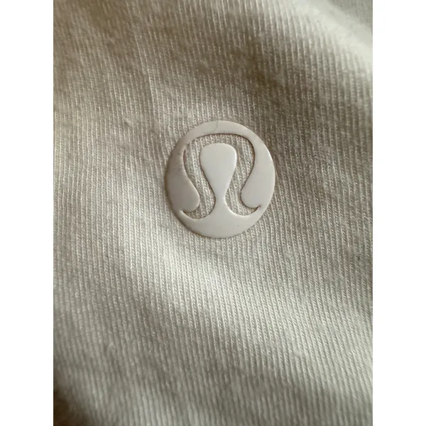 Lululemon‎ Short Sleeve T Shirt White Women's Size 8 - Image 5