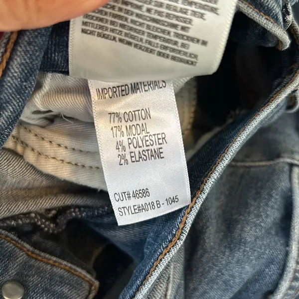 Agolde Chewed Hem Skinny Jeans - Image 7