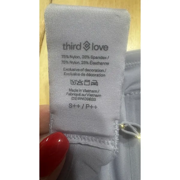 ThirdLove Wireless T-Shirt Bra Lavender Purple Seamless Smooth Womens Size S++‎ - Image 4