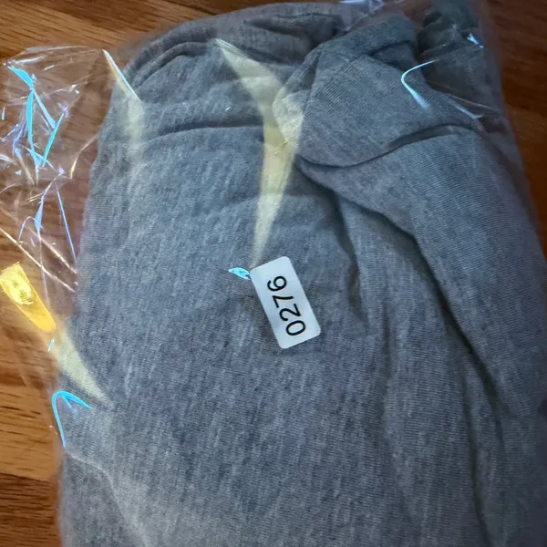 Quince Lounge Pants Gray Small Bamboo Viscose Wide Leg Relaxed Sleepwear Casual - Image 5