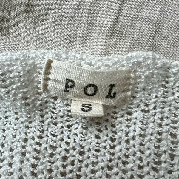 Striped Open Knit Cardigan - Image 4