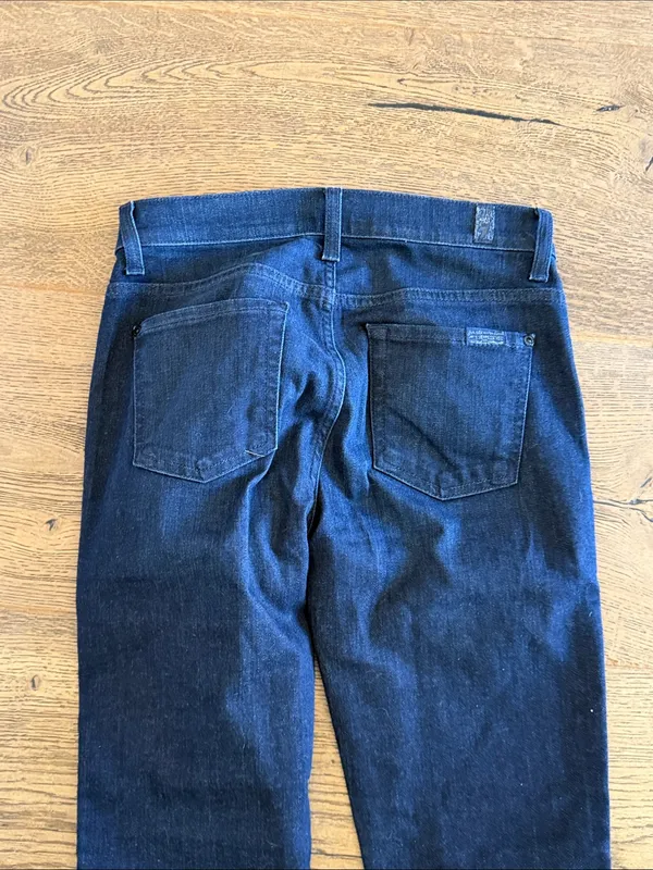 7 for all Mankind slim trouser jeans 26 - Image 3