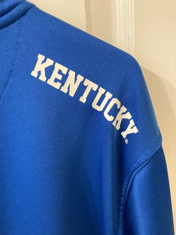 E5 University Of Kentucky Wildcats Blue Quarter Zip - Image 5