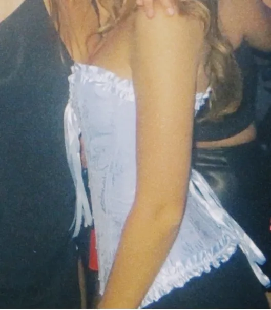Light blue corset - Image 2