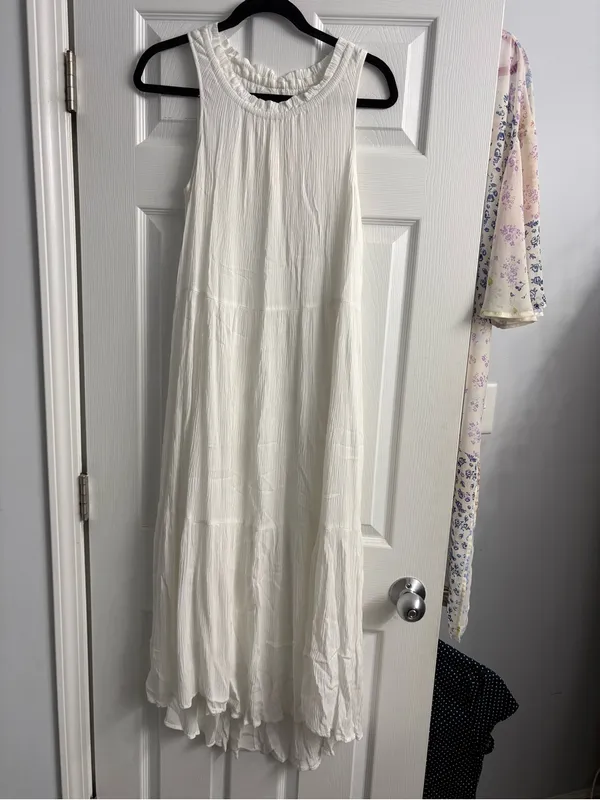 Roan + Ryan White Evereve Bella Sleeveless Flowy Midi Dress Size XS - Image 3