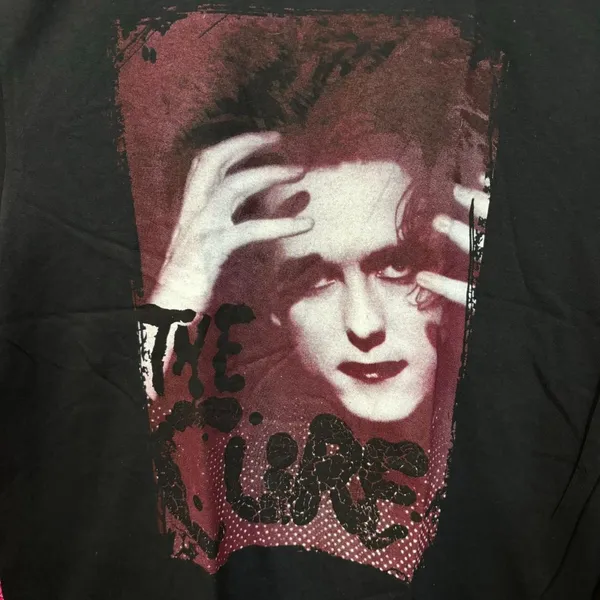 The Cure Fading Roots Robert Smith Poster Goth Band Tee XL - Image 2