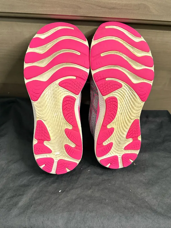 ASICS Women's Gel Cumulus 24 Running Shoes Sheet Rock Pink Glo Womens Sizes 9 - Image 6