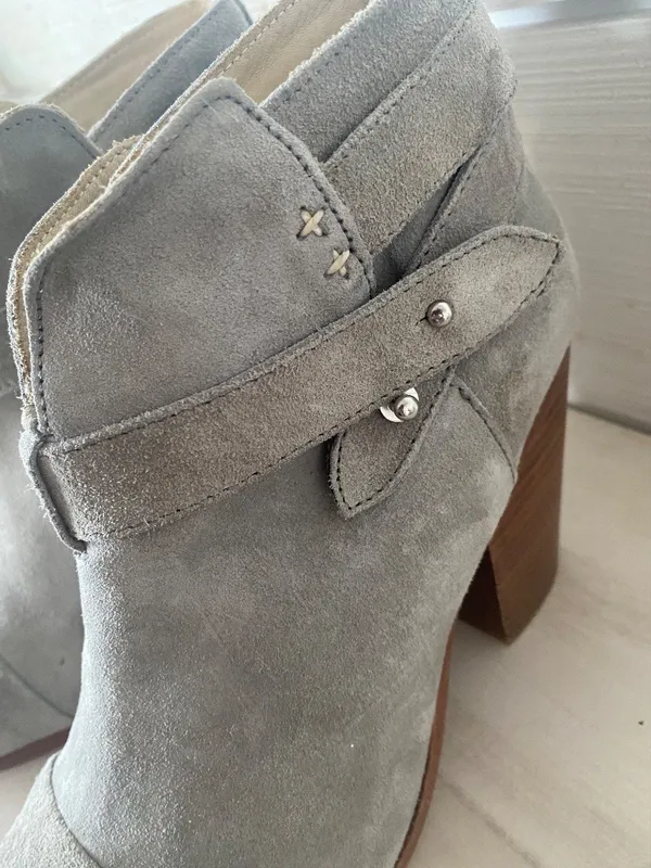 Rag & Bone New York Harrow Women’s Suede Ankle Boots Size 7.5 Made in Italy - Image 5