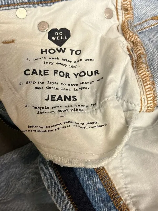 Madewell The Curvy Perfect Vintage Jean Light Wash Size 23 - Image 6