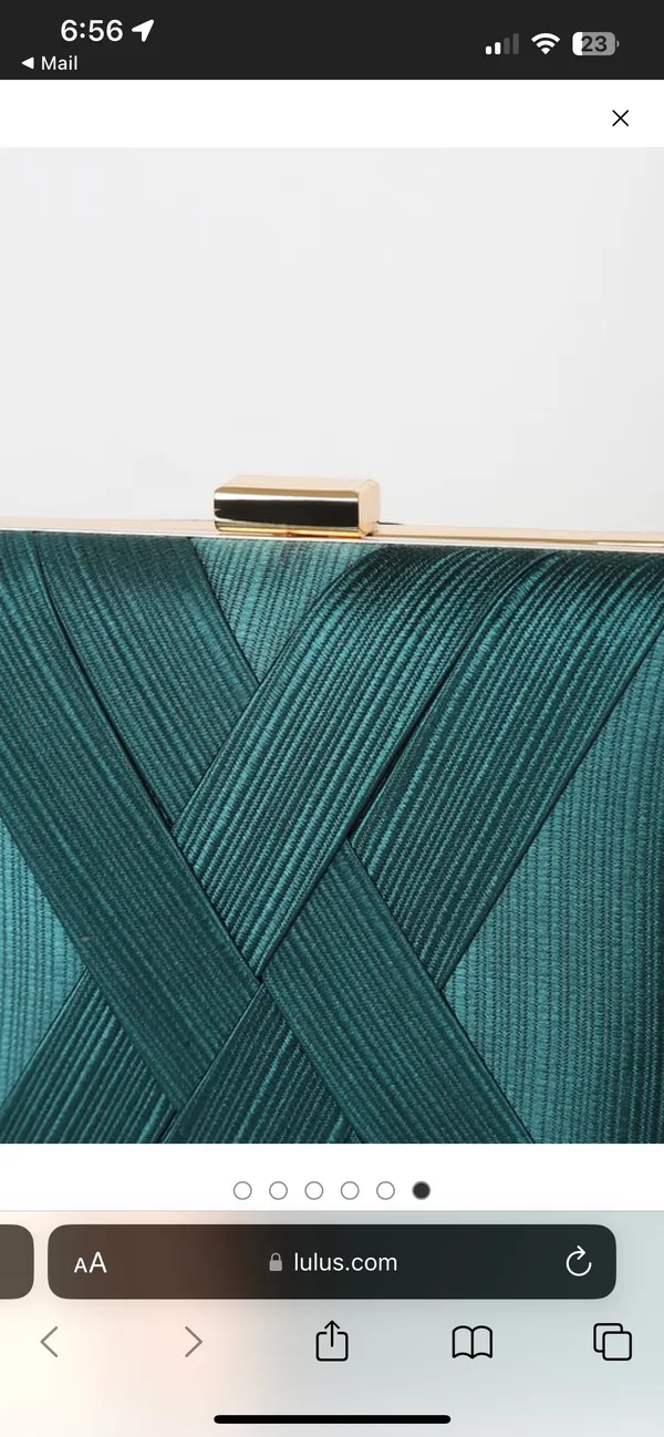 Lulus Green  Clutch - Image 6