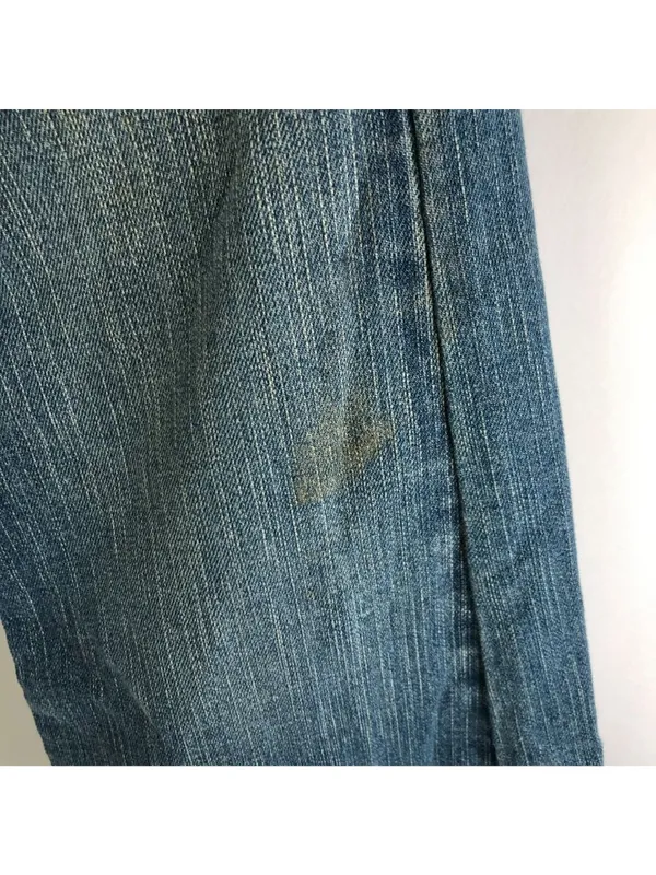 BCBGeneration Womens Distressed Flare Jeans Size 27 Medium Wash Stretch Denim - Image 2