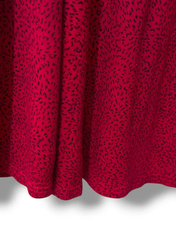 Apt 9 | Intimates Pink & Black Lounge Sleep Long Sleeve Sleep Dress (size M) - Image 11