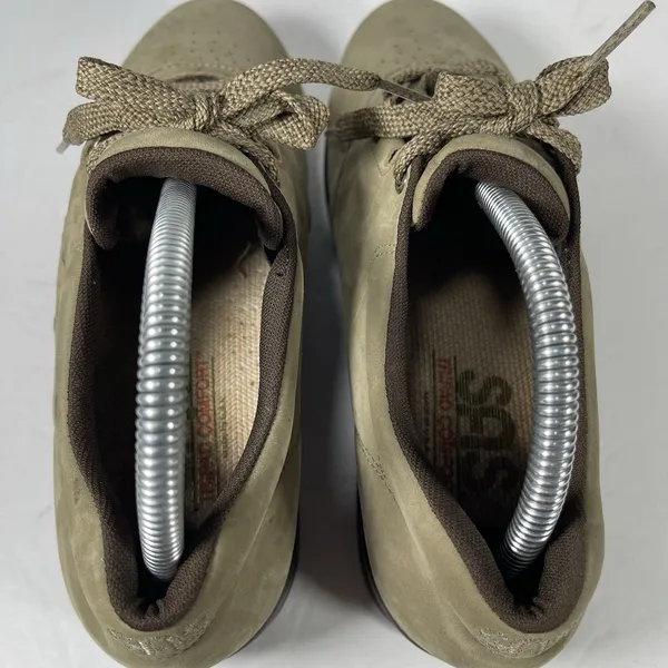 SAS Mephisto Free Time Women's Shoes Size 8 M Taupe Nubuck Leather Walking - Image 8