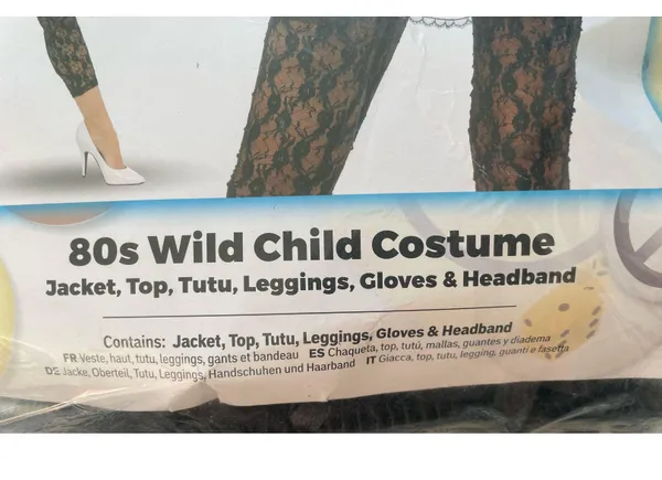Smiffy’s 80’s Wild Child Costume - Image 6