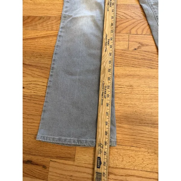Vtg American Eagle Jeans Women's 8 Flare Low‎ Rise Hipster Distressed Y2K 90s - Image 4