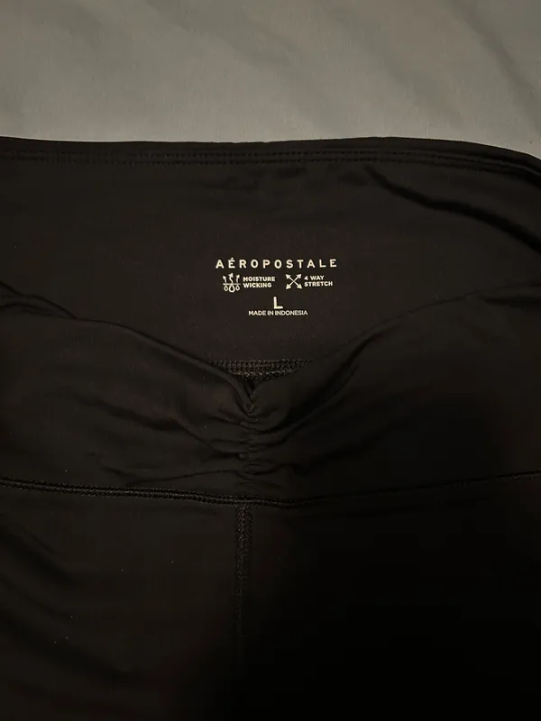 Aeropostale Flare Leggings Black - Image 2