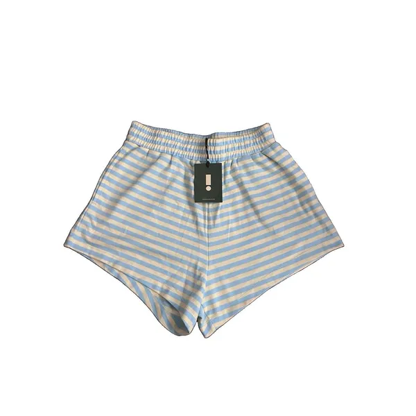 Daily Drills Women’s Malibu + Lemonade Striped Long Sleeve Top & Shorts Set M - Image 7