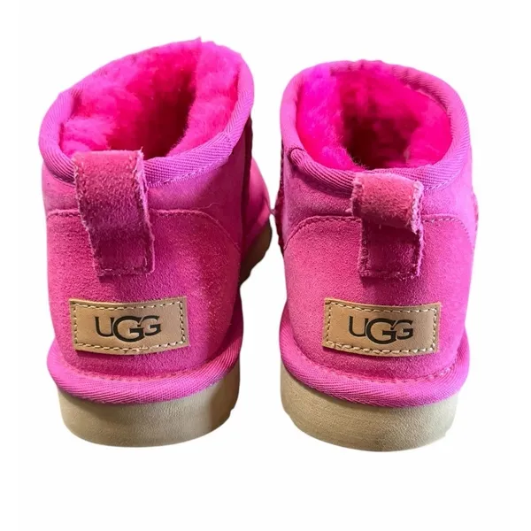 UGG Classic Ultra Mini Boot Pink Women's Size 7 - Image 5