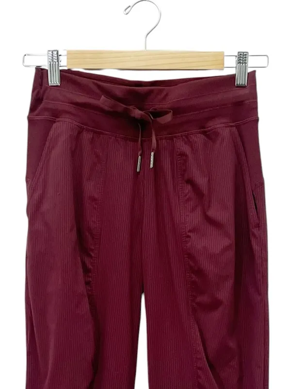 Lululemon Dance Studio Jogger Size 4 Deep Rouge Burgundy Swift Pants W5BPJS - Image 5