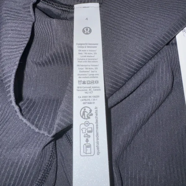 NWT LULULEMON - Align™ High-Rise Ribbed Short 6" - $74 - Size 4 - Image 9