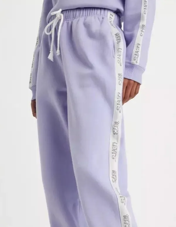 NWT Levi's Graphic Minimal Taping Laundry Sweat Pants Lilac XXL - Image 5