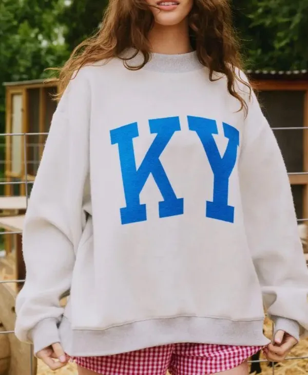 KENTUCKY MOCK NECK SWEATSHIRT - reversible - Image 3