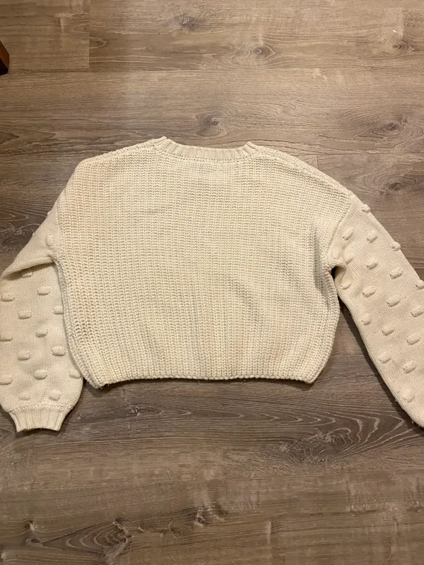 Moon&Madison White Sweater - Image 4