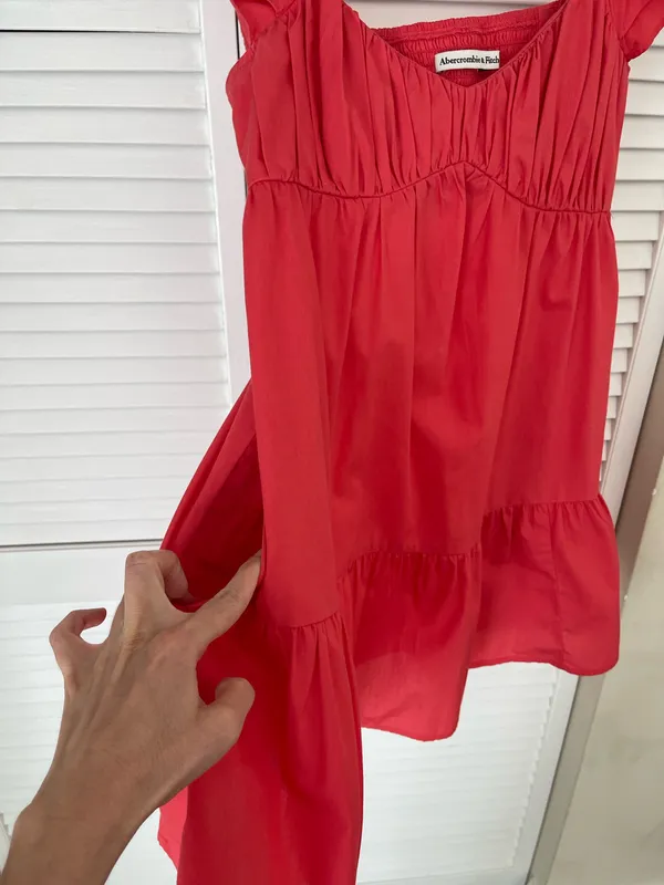 Abercrombie & Fitch Mini Baby-doll Dress - Image 7