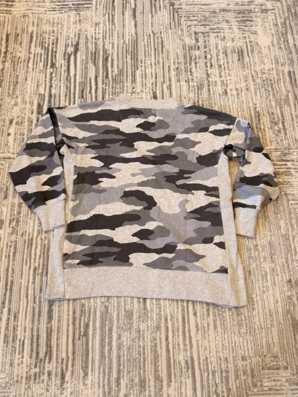 AERIE women's XS (Oversized) gray camo sweatshirt Retails $49.95 - Image 5