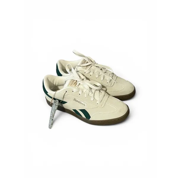 Reebok Club C Revenge Women Cream Green Suede Gum Sole Low Top Sneakers Size 8‎ - Image 3