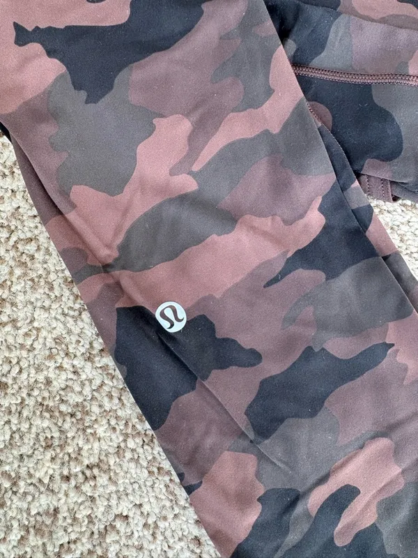 Lululemon Camo Fast and Free Leggings - Image 3