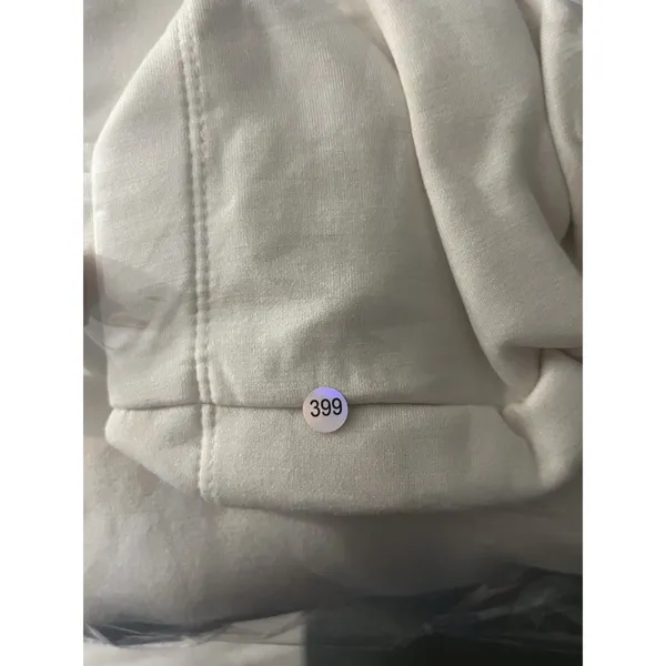 A New Day Women’s L Cream Full Zip Hooded Hoodie Relaxed Fit responsible style - Image 5