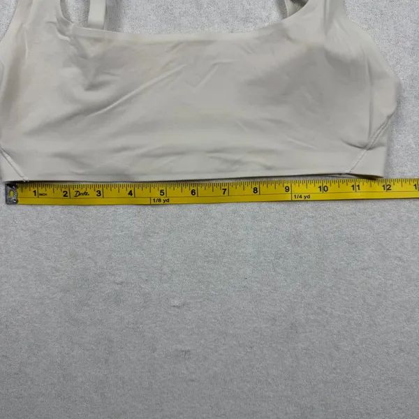 Lululemon Wundermost Ultra-Soft Nulu Scoop-Neck Bralette Bone Size 4? - Image 4