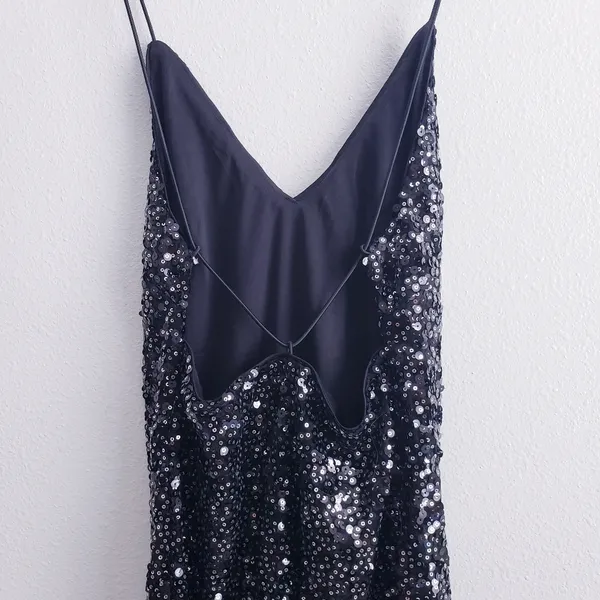 Lulus Force of Fashion Black Sequin Mini Dress - Image 6