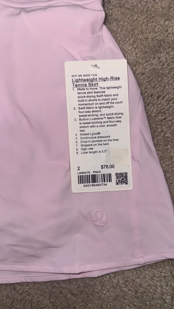 Lululemon Skirt  - Image 2