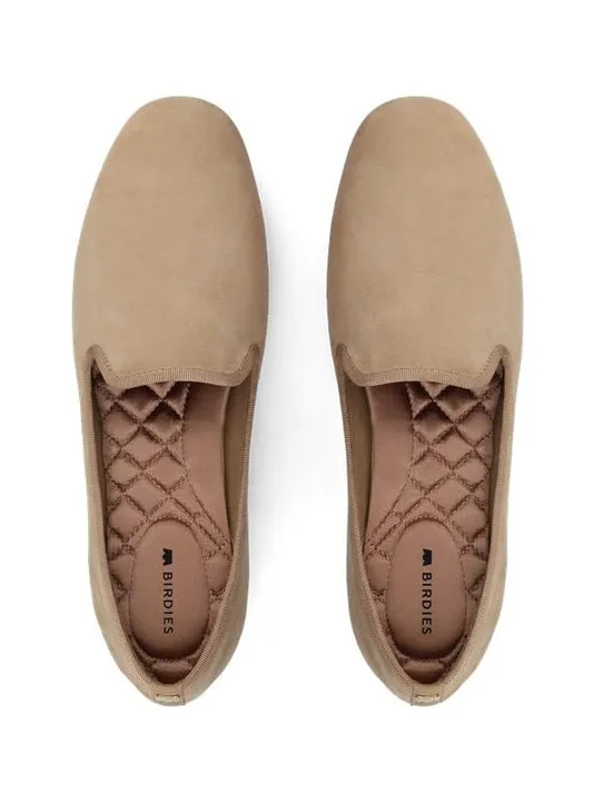 Birdies The Starling Suede Flats‎ Latte Size 8 - Image 4