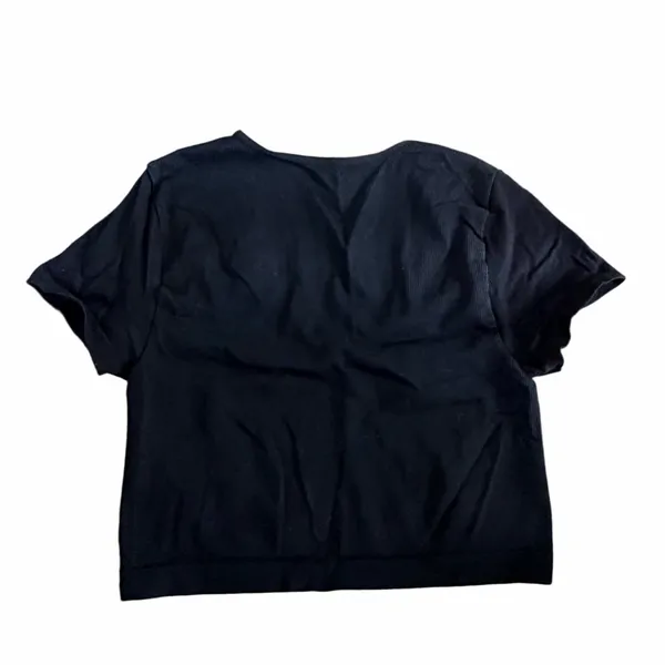 Wild Fable Women’s Black Fitted T-Shirt - Image 2