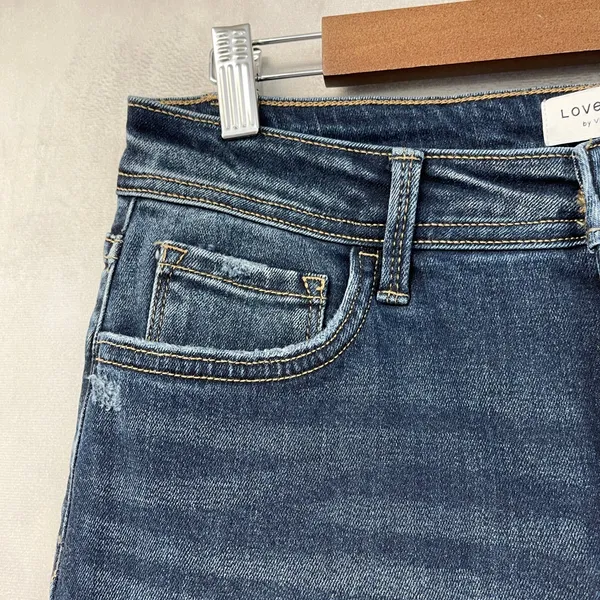 Vervet x ALB Women Jeans Size 29 Stretch Bootcut High Rise Indie LVA1309L - Image 5