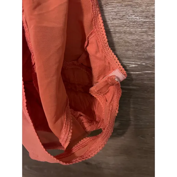 Free people cami size small top one piece orange tank strap boho excellent - Image 5
