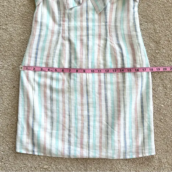 Cupcakes & Cashmere x Revolve Soleil Striped Mini Dress in Optic White Size 4 - Image 9