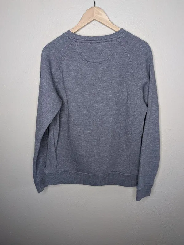 Carhartt L Women's Relaxed Fit Midweight Crewneck Block Logo Sleeve Sweater - Image 8