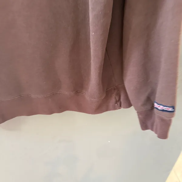 Jansport Vintage Y2k 00's 90s CSU Hoodie Brown Pink Pullover Sweatshirt‎ M - Image 4